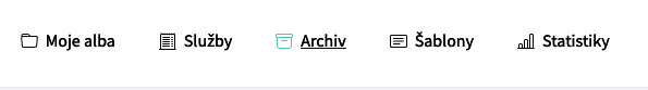 Jak funguje archiv výběrů